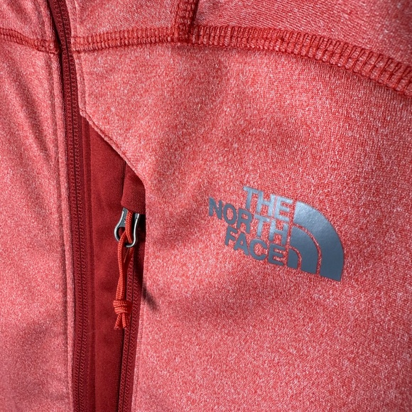 The North Face Cinder Tenacious Full Zip Jacket Mens Large Red Outdoor Gorpcore - Picture 2 of 8